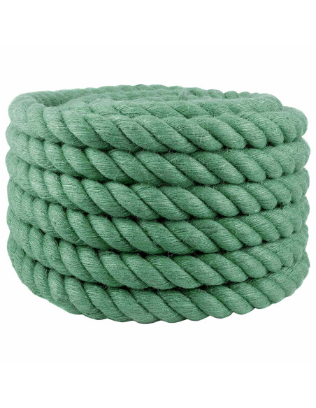 Corda di Juta Verde 100% juta Tossa