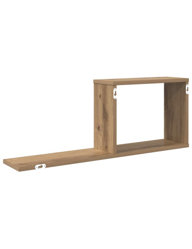 Scaffali flottanti Rovere Artigianale 80 x 15 x 30 cm