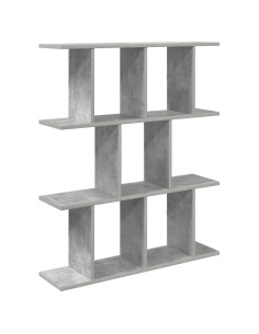 Scaffale da parete Grigio Cemento 102 x 20 x 96 cm