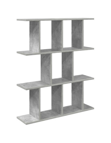Scaffale da parete Grigio Cemento 102 x 20 x 96 cm