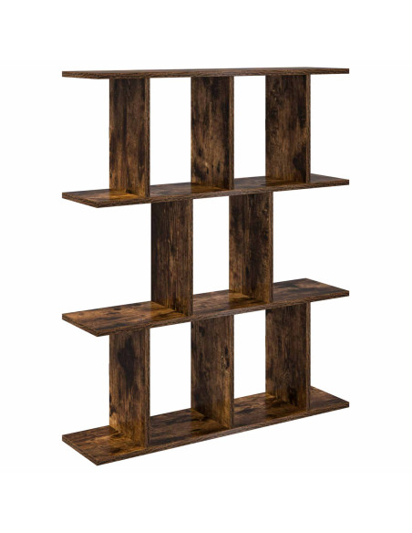 Scaffale da parete Rovere Fumo 102 x 20 x 96 cm