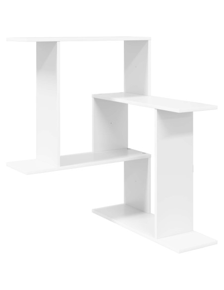 Scaffale da parete Bianco 67 x 67 x 87 cm Legno ingegnerizzato