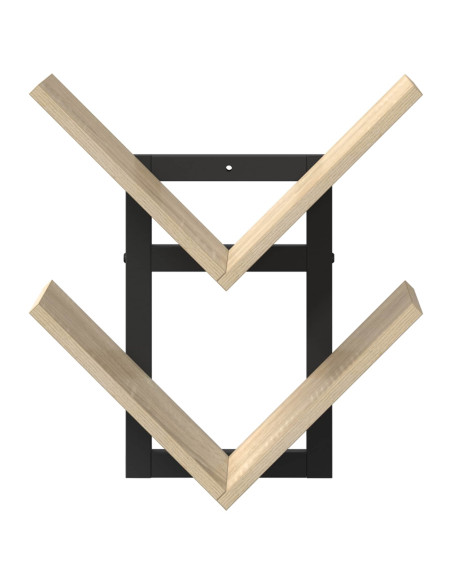 Mensola a muro flottante 2 pcs Rovere Sonoma 43 x 15 x 47 cm