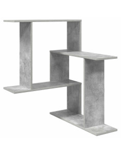Scaffale da parete Grigio Cemento 67 x 67 x 87 cm
