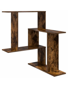 Scaffale da parete Rovere Fumo 67 x 67 x 87 cm