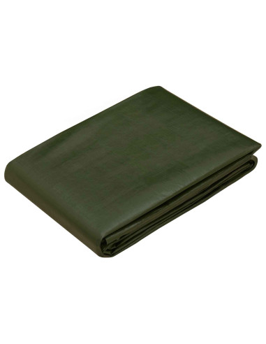 Telo con Occhielli Verde 4 x 6 m 260 gsm PE