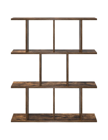 Scaffale da parete Rovere Fumo 102 x 20 x 96 cm