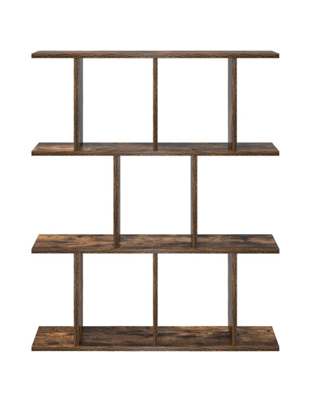 Scaffale da parete Rovere Fumo 102 x 20 x 96 cm