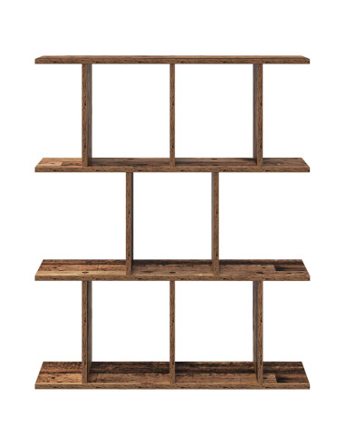 Scaffale da parete Legno antico 102 x 20 x 96 cm