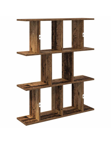 Scaffale da parete Legno antico 102 x 20 x 96 cm