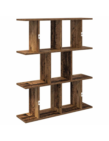 Scaffale da parete Legno antico 102 x 20 x 96 cm