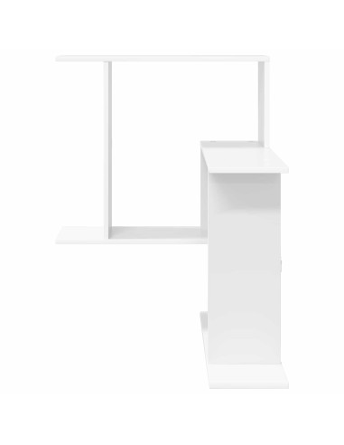 Scaffale da parete Bianco 67 x 67 x 87 cm Legno ingegnerizzato