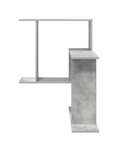 Scaffale da parete Grigio Cemento 67 x 67 x 87 cm