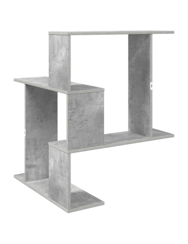 Scaffale da parete Grigio Cemento 67 x 67 x 87 cm