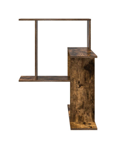 Scaffale da parete Rovere Fumo 67 x 67 x 87 cm