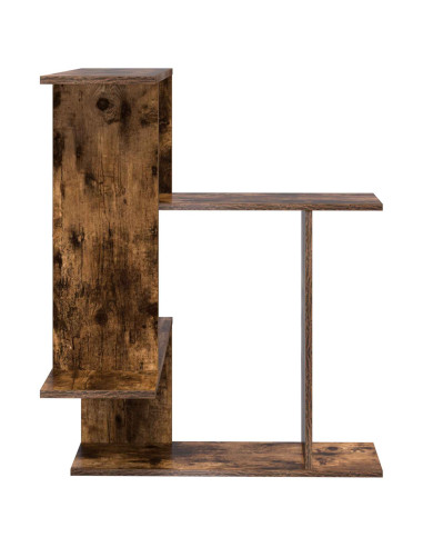 Scaffale da parete Rovere Fumo 67 x 67 x 87 cm