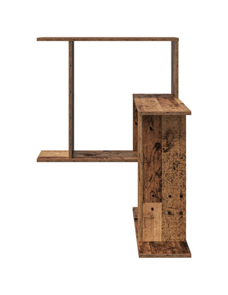 Scaffale da parete Legno antico 67 x 67 x 87 cm