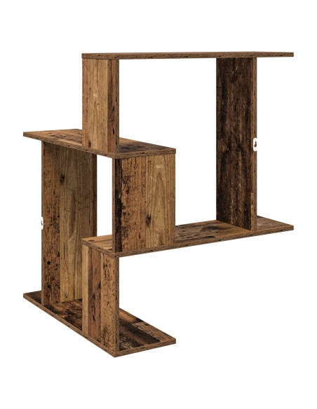 Scaffale da parete Legno antico 67 x 67 x 87 cm