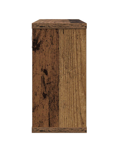 Scaffali flottanti Legno antico 80 x 15 x 30 cm