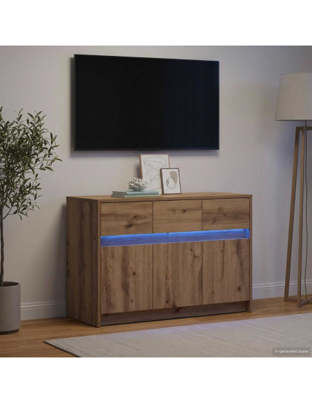 Mobile TV 91 x 34 x 61 cm Rovere Artigianale