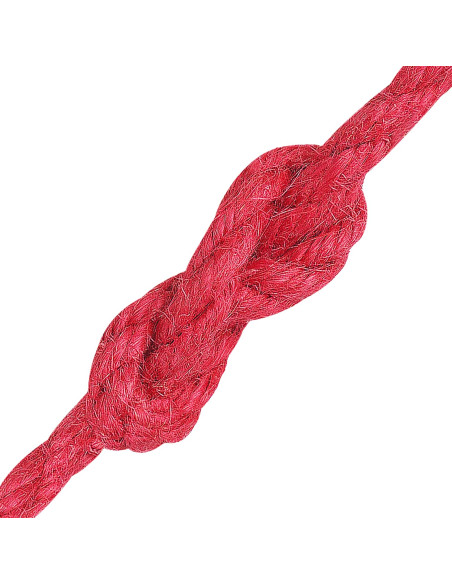 Corda di Juta Rosso 100% juta Tossa