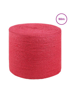 Corda di Juta Rosso 100% juta Tossa 2