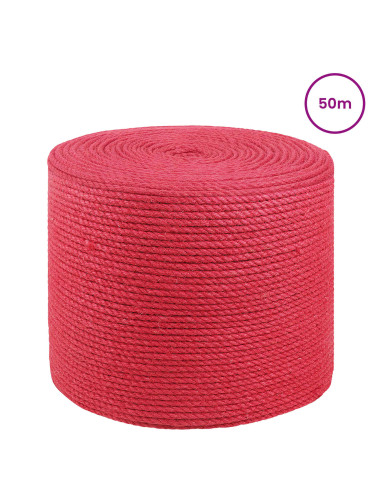 Corda di Juta Rosso 100% juta Tossa