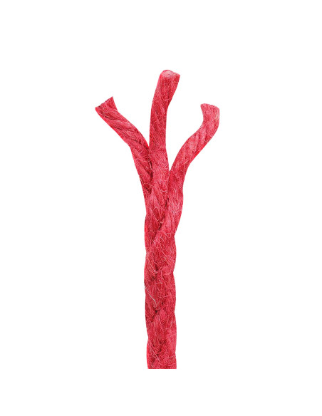 Corda di Juta 10 pcs Rosso 100% juta Tossa