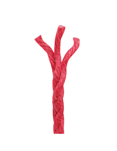 Corda di Juta 2 pcs Rosso 100% juta Tossa