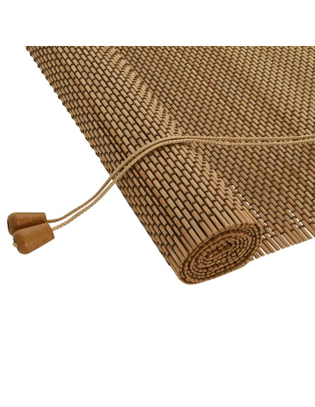 Tenda a rullo Marrone 150 x 220 cm Bambù