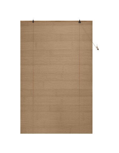 Tenda a rullo Marrone 140 x 220 cm Bambù