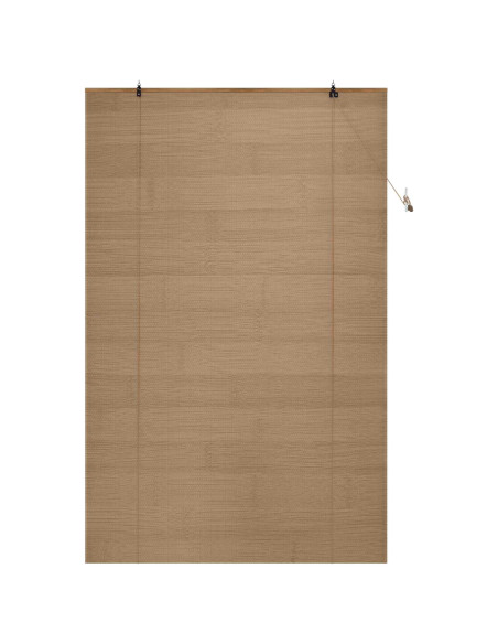 Tenda a rullo Marrone 140 x 220 cm Bambù