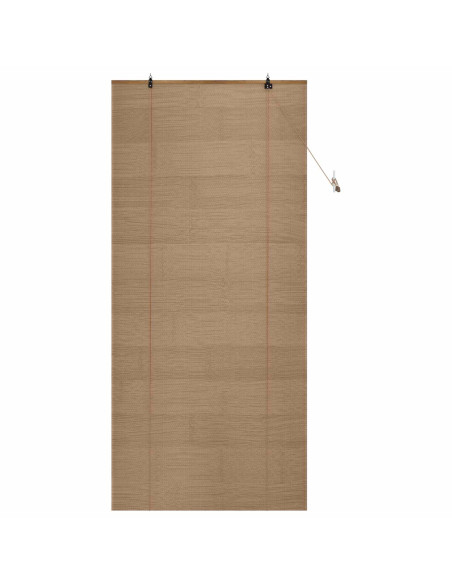 Tenda a rullo Marrone 90 x 220 cm Bambù