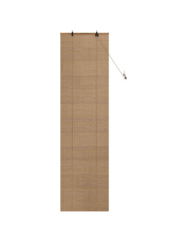 Tenda a rullo Marrone 50 x 220 cm Bambù