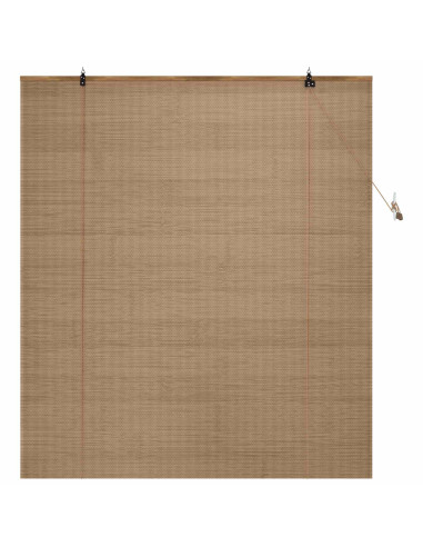 Tenda a rullo Marrone 150 x 160 cm Bambù