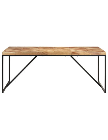 Tavolo da Pranzo 180x90x76 cm Legno Massello di Acacia e Mango