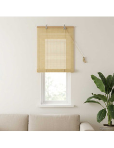 Tenda a rullo Naturale 40 x 160 cm Bambù