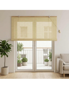Tenda a rullo Naturale 160 x 220 cm Bambù