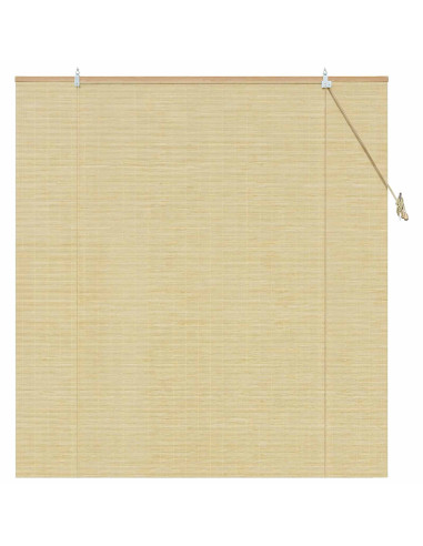 Tenda a rullo Naturale 130 x 160 cm Bambù