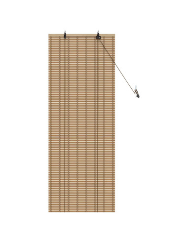 Tenda a rullo Natura 50 x 160 cm Bambù