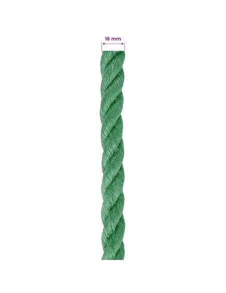 Corda di Juta Verde 100% juta Tossa