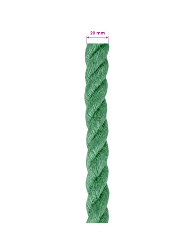 Corda di Juta Verde 100% juta Tossa