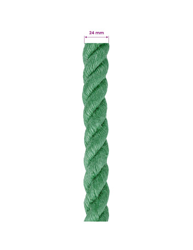 Corda di Juta Verde 100% juta Tossa