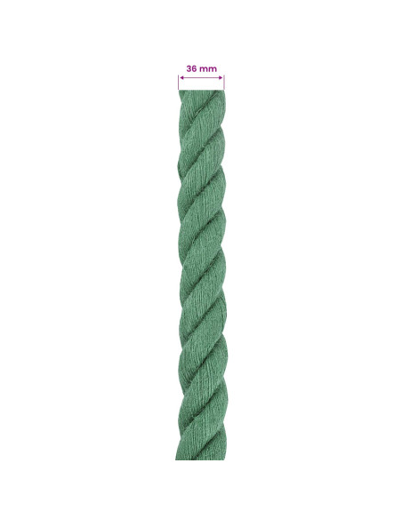 Corda di Juta Verde 100% juta Tossa