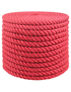 Corda di Juta Rosso 100% juta Tossa