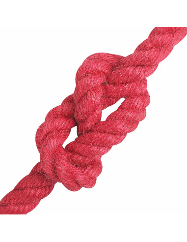 Corda di Juta Rosso 100% juta Tossa