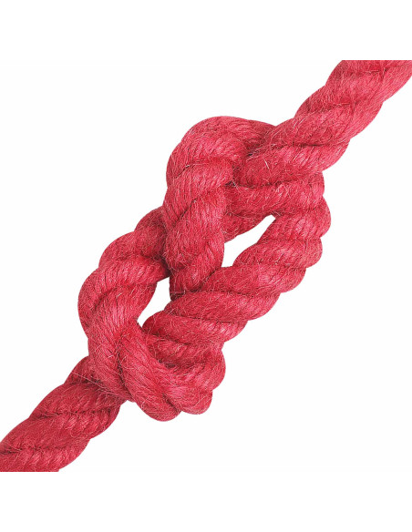Corda di Juta Rosso 100% juta Tossa