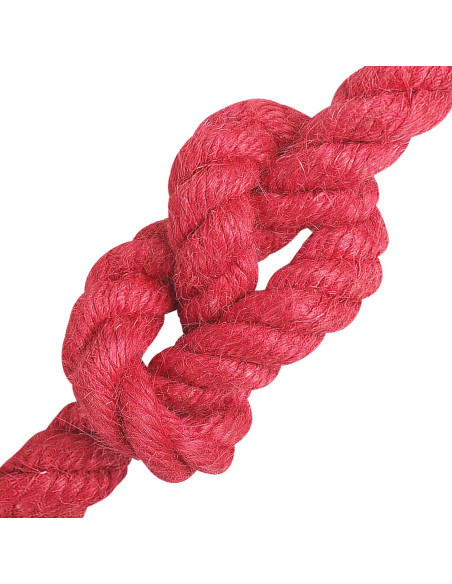 Corda di Juta Rosso 100% juta Tossa