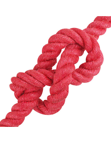 Corda di Juta Rosso 100% juta Tossa