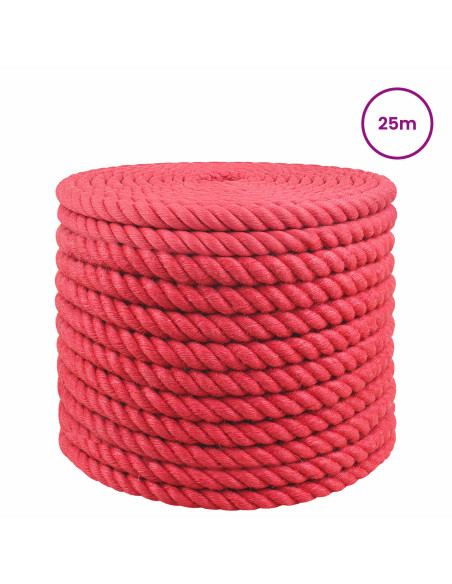 Corda di Juta Rosso 100% juta Tossa